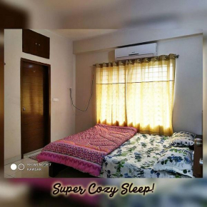 DAC Peaceful AC King Bed WIFI & 24hr Security